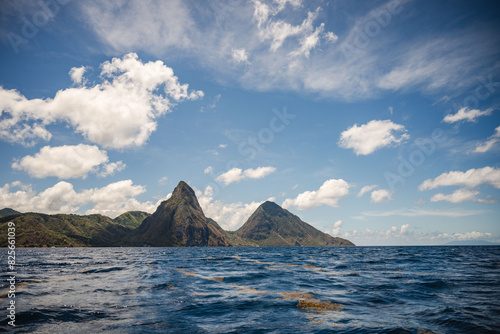 Wallpaper Mural mountain and clouds Torontodigital.ca