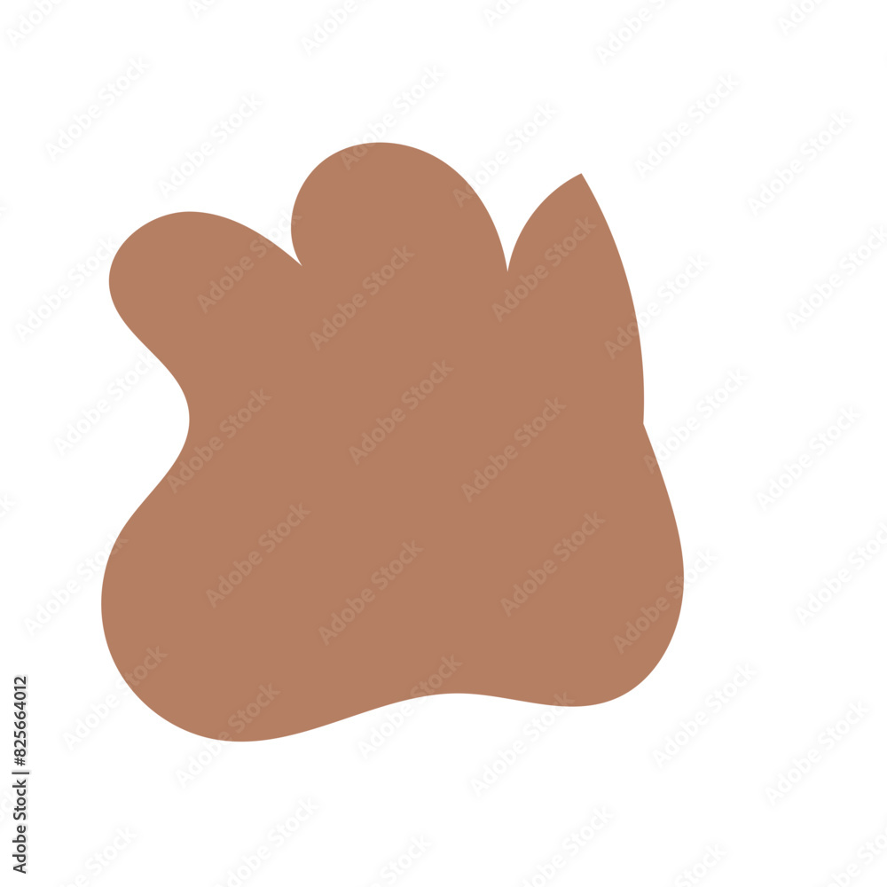 Warm tone abstract shapes Warm tone abstract shapes