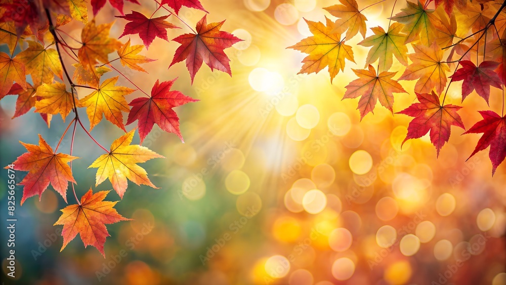 End-Year Activity Web Banner with Vibrant Maple Leaves and Dreamy Bokeh Effect End-Year Activity Web Banner with Vibrant Maple Leaves and Dreamy Bokeh Effect