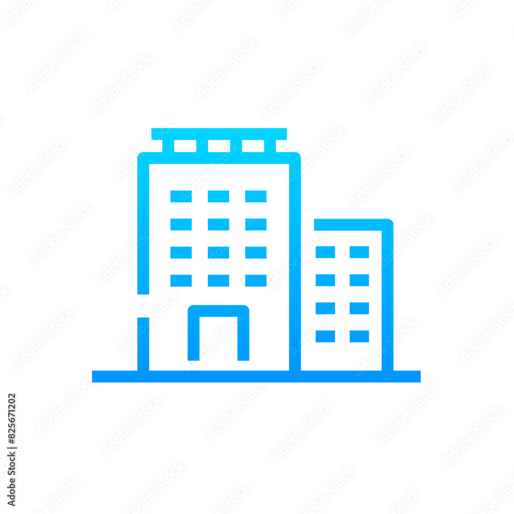 Mall Building Icon Mall Building Icon