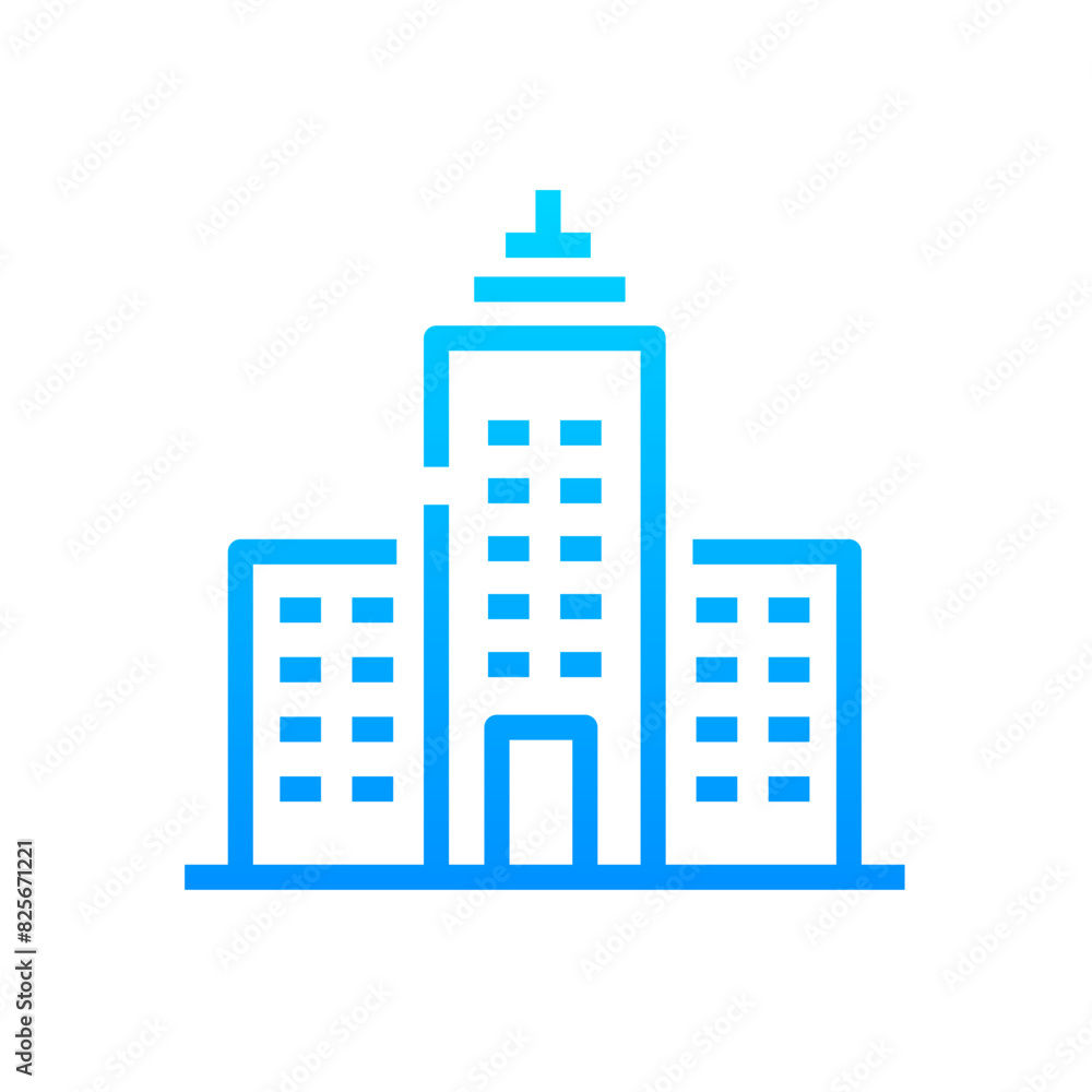Tower Building Icon Tower Building Icon