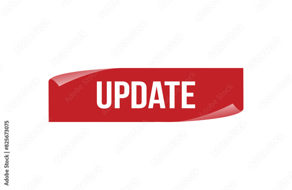Update red ribbon label banner. Open available now sign or Update tag. Update red ribbon label banner. Open available now sign or Update tag.