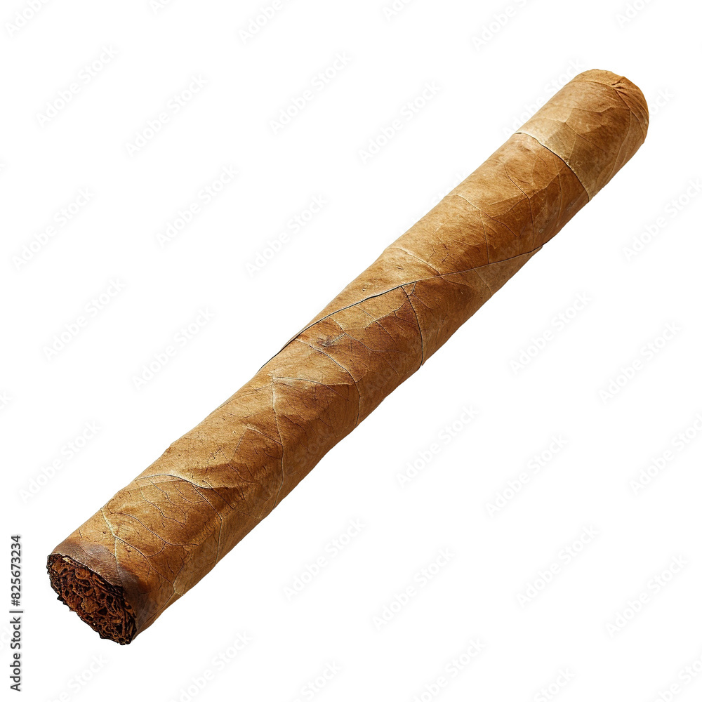 big cigar as element isolated on white background big cigar as element isolated on white background