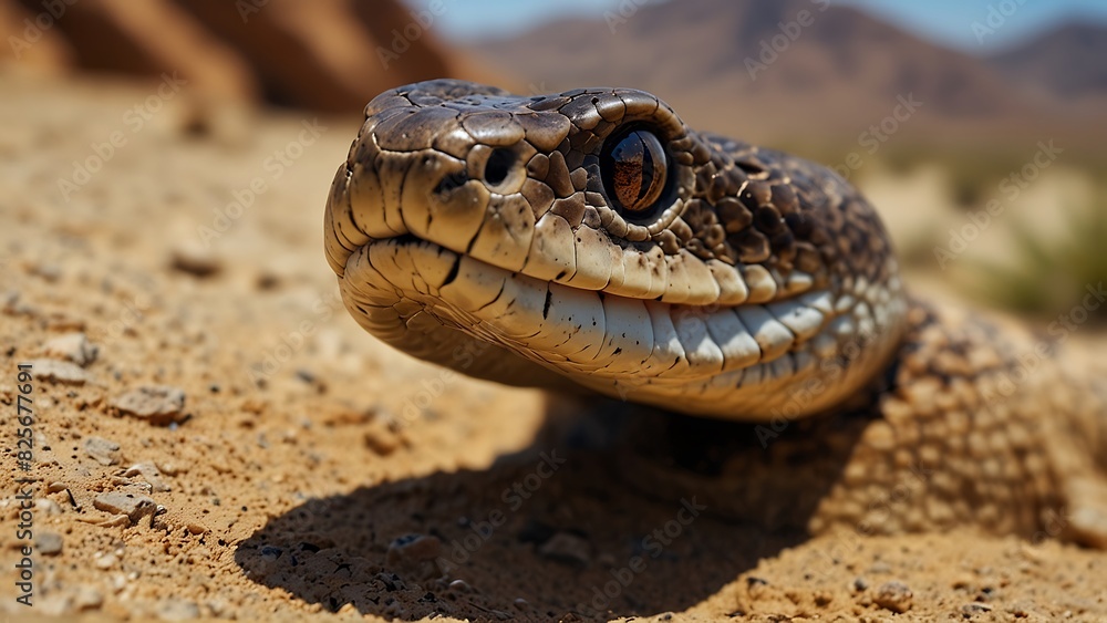 close up of a snake with blur background close up of a snake with blur background