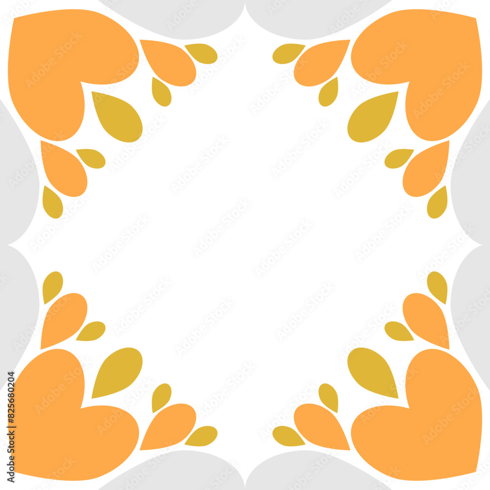 beautiful flower petal frame decoration beautiful flower petal frame decoration