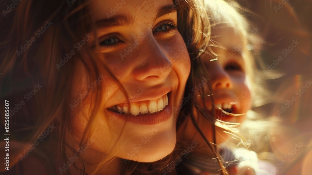 A Happy Mother With A Beaming Smile, Her Joy And Love Shining Brightly, Hd Images A Happy Mother With A Beaming Smile, Her Joy And Love Shining Brightly, Hd Images
