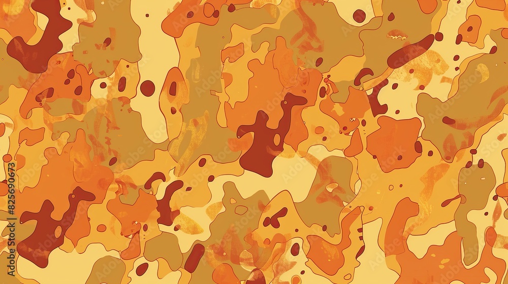 seamless pattern featuring camouflage designed for desert combat background seamless pattern featuring camouflage designed for desert combat background