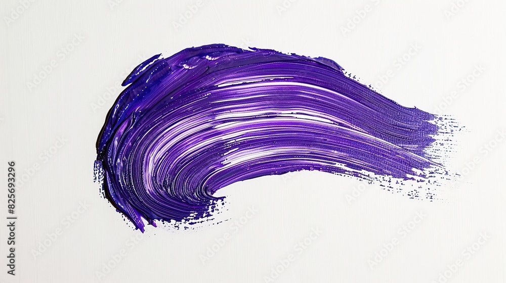 purple curved brush strokes on a white background, minimalistic, in the style purple curved brush strokes on a white background, minimalistic, in the style