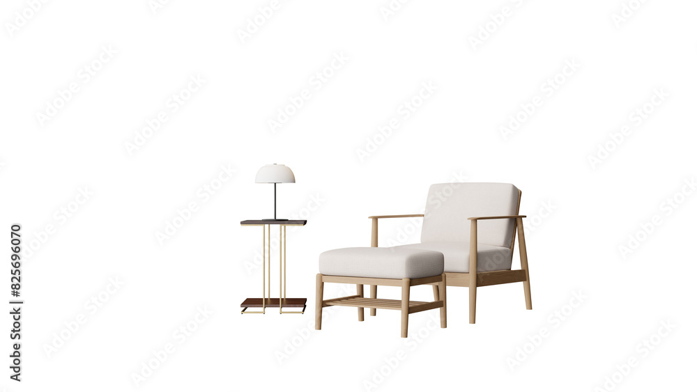 a chair and a table in a dark room a chair and a table in a dark room