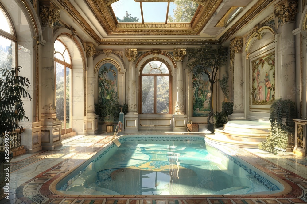 Obraz premium Classical Indoor Pool