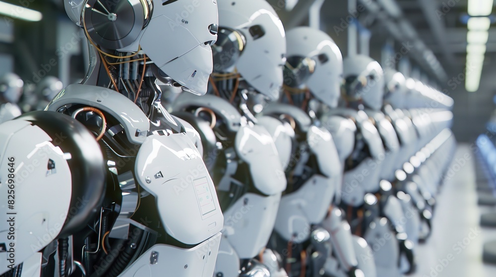 Technology and business of the future Robot production line Technology and business of the future Robot production line