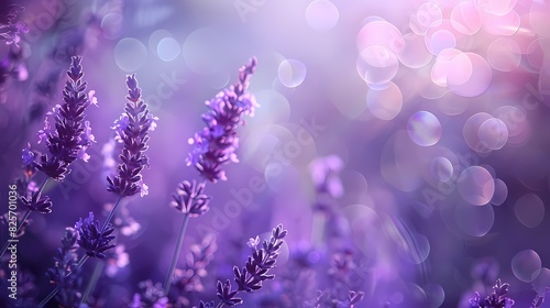 Mystical lavender hues creating a dreamy and magical ambiance