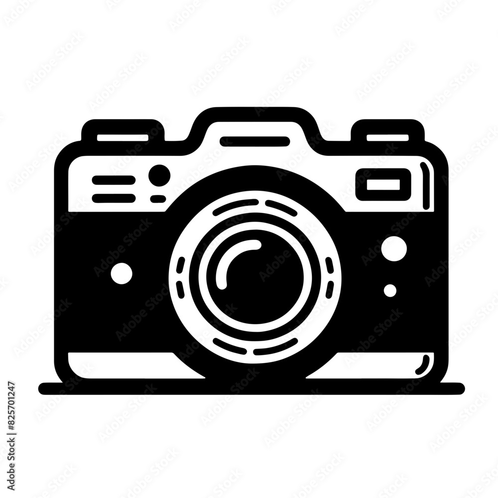 silhouette icon camera vector SVG silhouette icon camera vector SVG