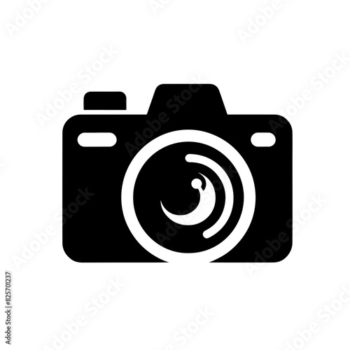 silhouette icon camera vector SVG