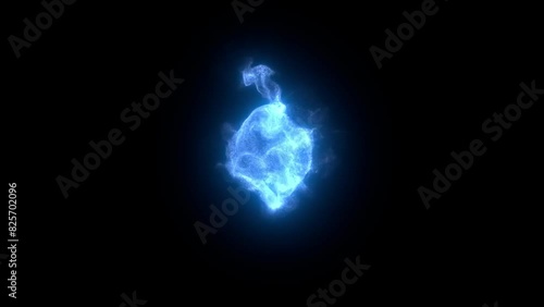 Energy ball, vfx energy, electric power