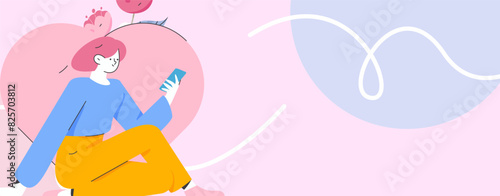 3.12 International Women's Day professional women flat character vector concept operation hand drawn illustration
