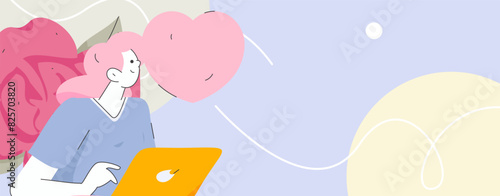 3.12 International Women's Day professional women flat character vector concept operation hand drawn illustration
