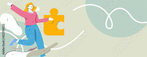3.12 International Women's Day professional women flat character vector concept operation hand drawn illustration
