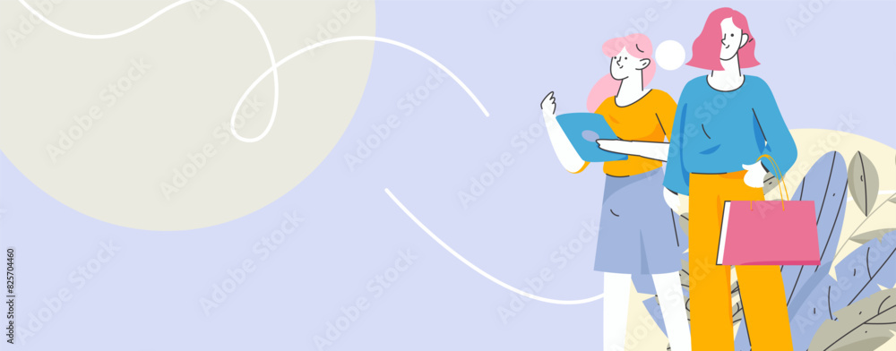 3.12 International Women's Day professional women flat character vector concept operation hand drawn illustration
