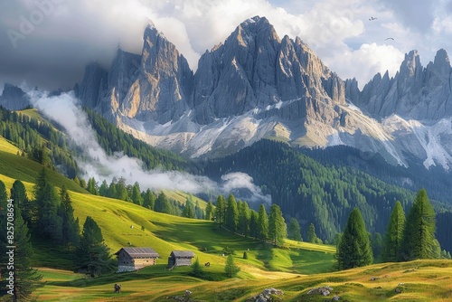 Discovering the Serene Splendor of Europe's Mountainous Landscapes - generative ai