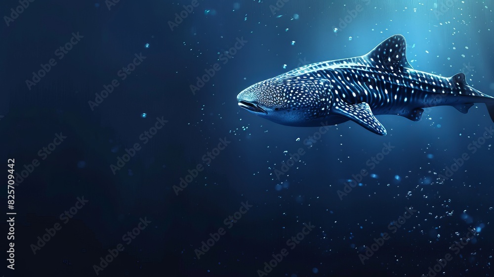 whale shark on a surface whale shark on a surface
