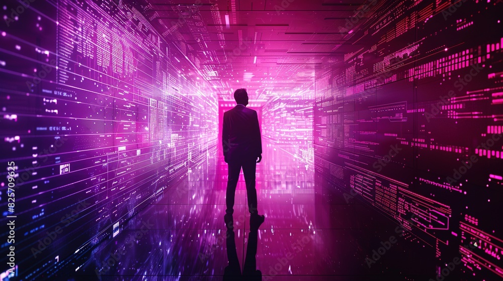 Businessman in Data Driven Decision Making Big Data - Man Internet of Things Analytics Data Management
Businessman in Data Driven Decision Making Big Data - Man Internet of Things Analytics Data Management