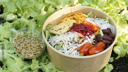 vegetable salad in a bowl
