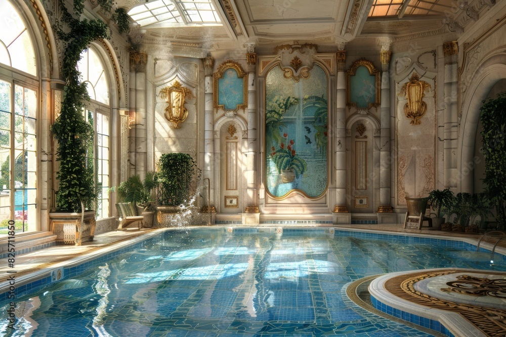 Obraz premium Classical Indoor Pool