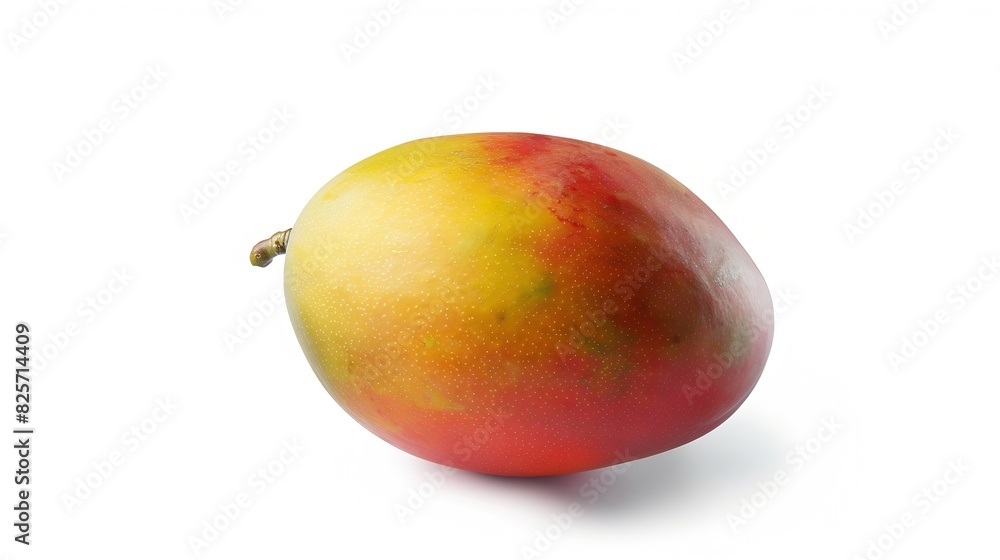 Mango Fresh organic mango isolated on white background Mango macro With clipping path : Generative AI Mango Fresh organic mango isolated on white background Mango macro With clipping path : Generative AI