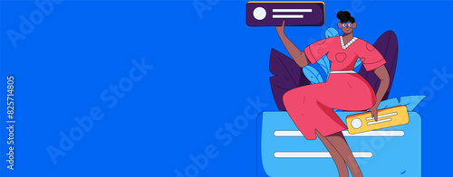 3.12 International Women's Day professional women flat character vector concept operation hand drawn illustration
