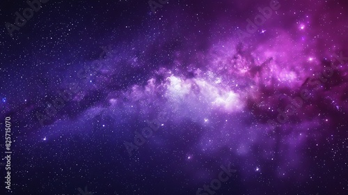 Galaxy outer space starry sky purple red abstract star nebula background milky way starburst