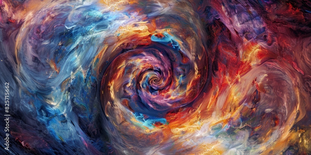 A kaleidoscope of swirling colors and patterns, reminiscent of a cosmic dance frozen in time, inviting contemplation and wonder. A kaleidoscope of swirling colors and patterns, reminiscent of a cosmic dance frozen in time, inviting contemplation and wonder.