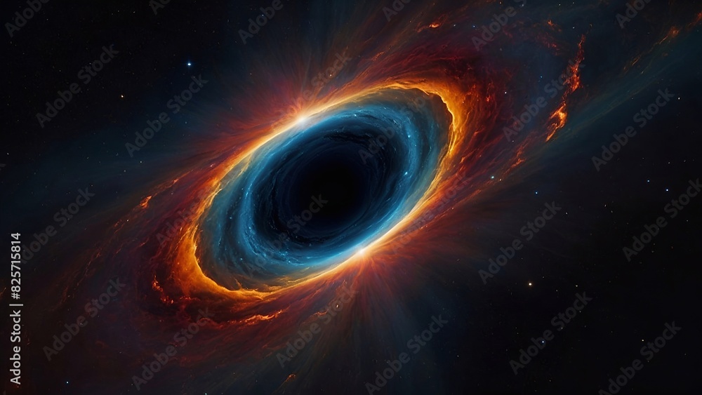 Black hole in the space 