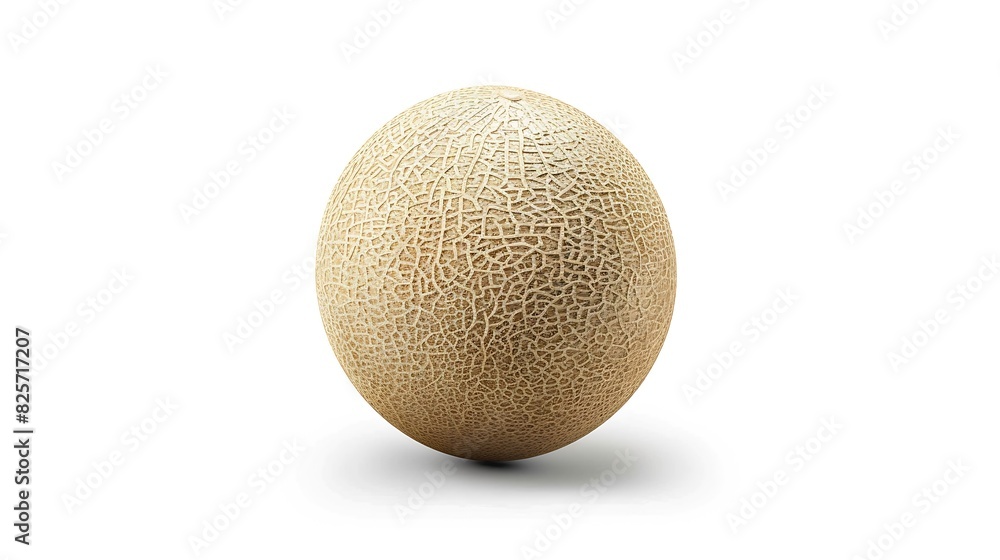 melon isolated on white background Clipping Path : Generative AI melon isolated on white background Clipping Path : Generative AI