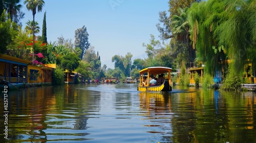 cempasuchil of xochimilco photo