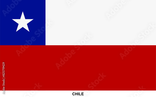 Flag of CHILE, CHILE national flag photo