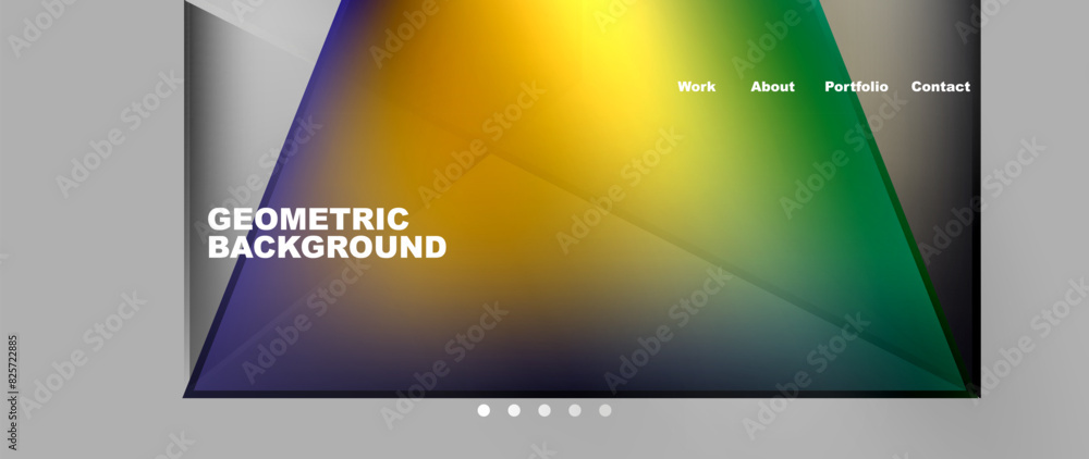 Gradient triangle geometric minimal wallpaper Gradient triangle geometric minimal wallpaper