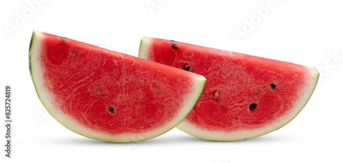 half watermelon isolated on white background © supamas