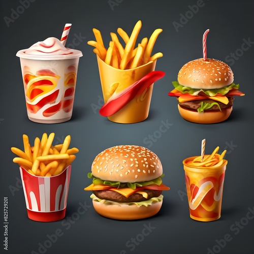 fast food set