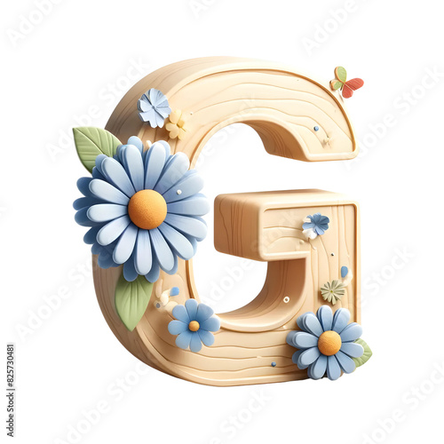 3d letter photo