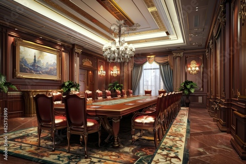 Classical Meeting Room Interior
