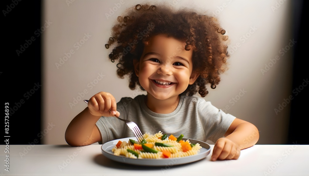 american child eating breakfast american child eating breakfast