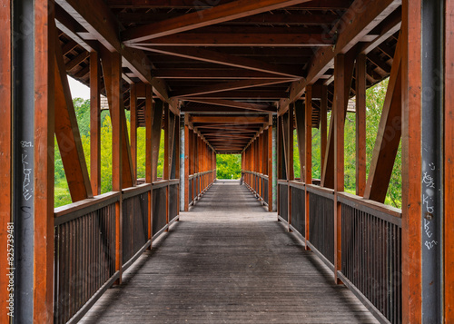 Wallpaper Mural Jagdbrücke über die Mulde in Dessau Torontodigital.ca