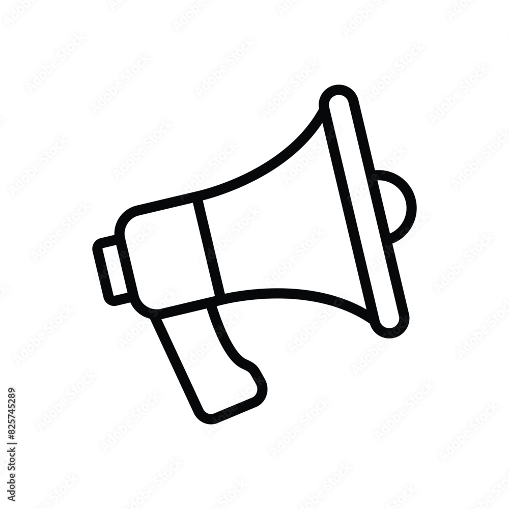 megaphone icon vector design template simple and clean megaphone icon vector design template simple and clean