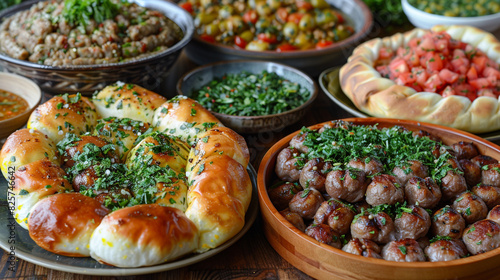 Wallpaper Mural potatoes with herbs and spices Torontodigital.ca