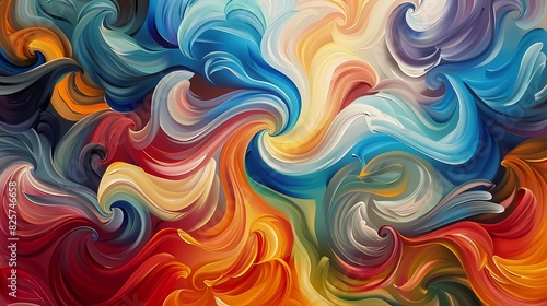 Swirling patterns of color dance across the canvas, inviting viewers into a world of boundless creativity and artistic expression