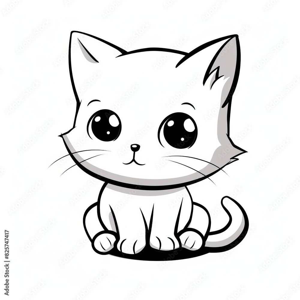 cat vector kitten icon logo cartoon character illustration doodle white cat vector kitten icon logo cartoon character illustration doodle white