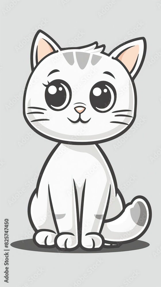 cat vector kitten icon logo cartoon character illustration doodle white cat vector kitten icon logo cartoon character illustration doodle white