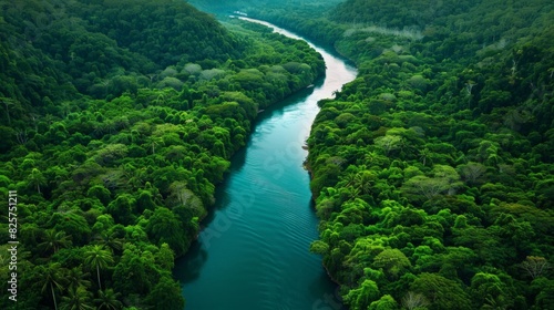 create background image for quiz question about World River, AI Generative