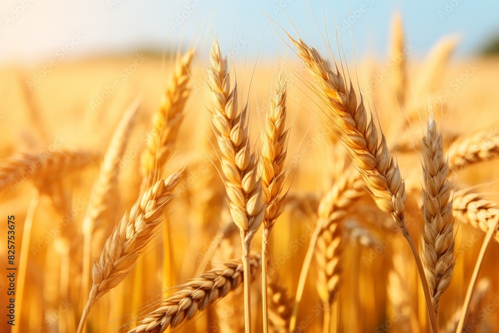 Field of grain, wheat close up. agriculture, farming economy concept
Field of grain, wheat close up. agriculture, farming economy concept